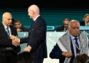 Palestinian FA’s Rajoub refuses handshake with Israel at FIFA Congress