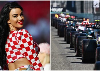 Cameraman will get caught risking all of it to movie World Cup’s ‘sexiest fan’ within the System 1 paddock