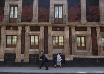 Mexico Metropolis is sinking almost 10 inches yearly. Scientists can see it from area
